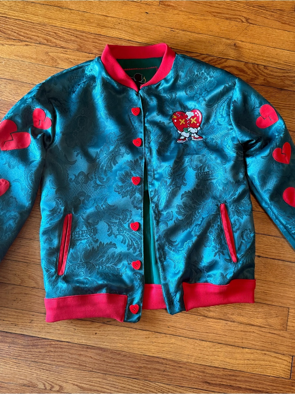 Men’s Paisley Bomber Track Jacket NEW (Med)